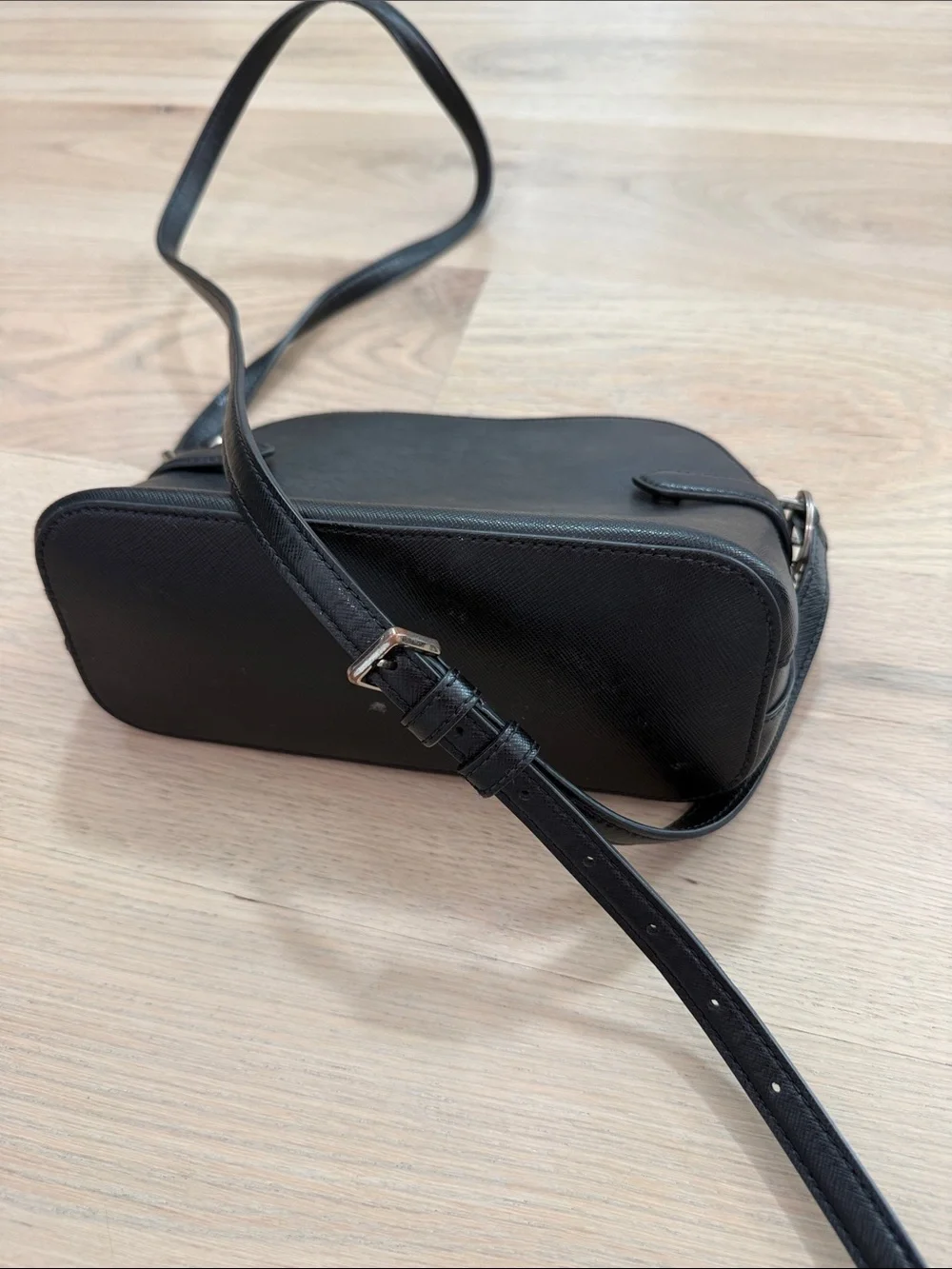 kate spade Black Leather Crossbody Bag